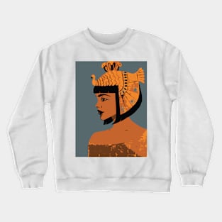 Egyptian Hieroglyphs Queen Crewneck Sweatshirt